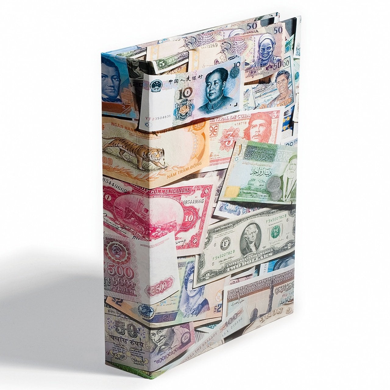 Leuchtturm VARIO ''BILLS'' Kağıt Para Albümü, Sırttan Monte Yaprakları İle Dolu Albüm, 300 Kapasiteli