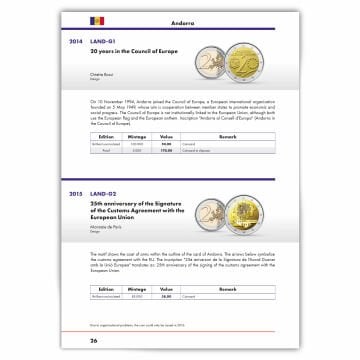 Leuchtturm 2-Euro Para Kataloğu 2023, İngilizce