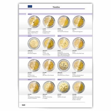 Leuchtturm 2-Euro Para Kataloğu 2023, İngilizce