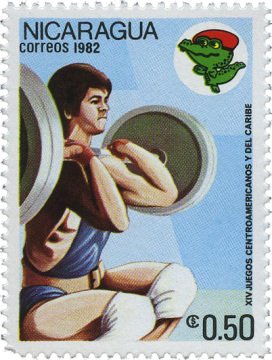 PULKO HistorY 1970 Nicaragua - 1982 - Spor Temalı Pul Koleksiyonu