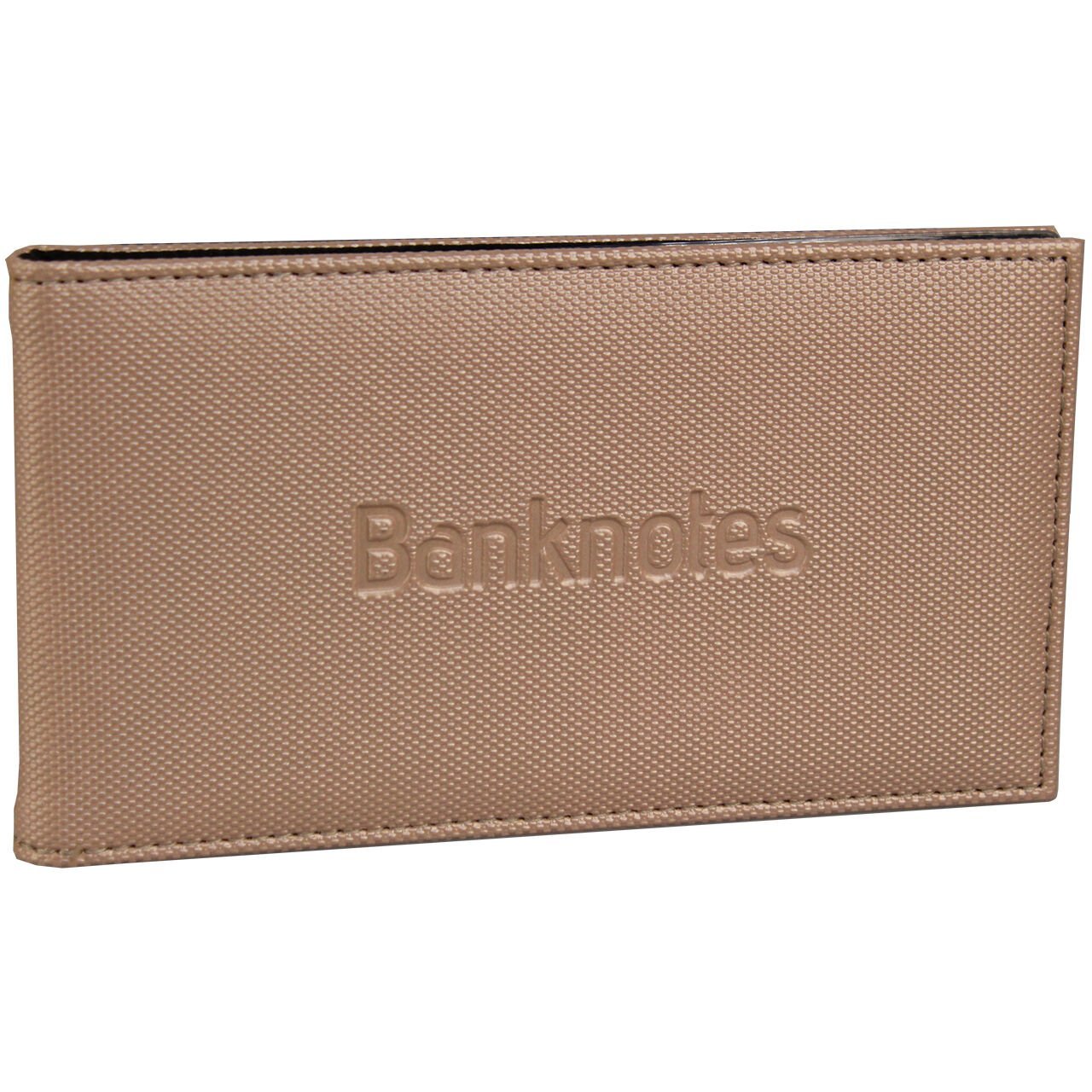 PULKO HistorY 1970 Kağıt Para Metalik Seri Cep Albümü 20, (175x93mm), 20 Yaprak, Dıştan Dışa Albüm Boyutu (110x200mm), Bronz