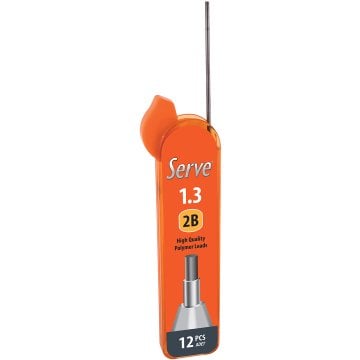 SERVE Mekanik Kalem Ucu 1.3 mm 2B Kalınlık