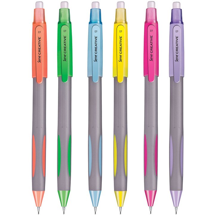SERVE Creative Mekanik Kurşun Kalem 0.9 mm (Uçlu Kalem),