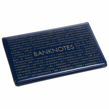 Leuchtturm Kağıt Para Cep Albümü 210 (210x125mm), 20 Yaprak, Dışdan Dışa Albüm Boyutu (230x155mm)