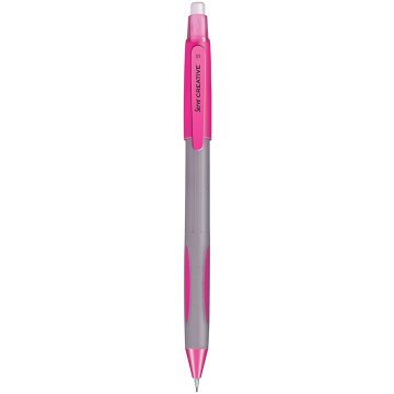 SERVE Creative Mekanik Kurşun Kalem 0.9 mm (Uçlu Kalem), Pembe