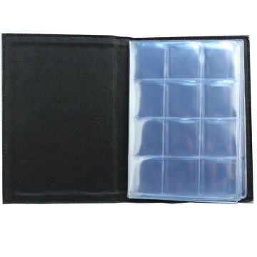 PULKO HistorY 1970 Madeni Para Metalik Seri Cep Albümü 96 (155x205), 8 Yaprak, Her Yaprakta 40mm Çapında 12 Cep'li, Toplamda 96 Adet Madeni Para Kapasiteli, Gümüş