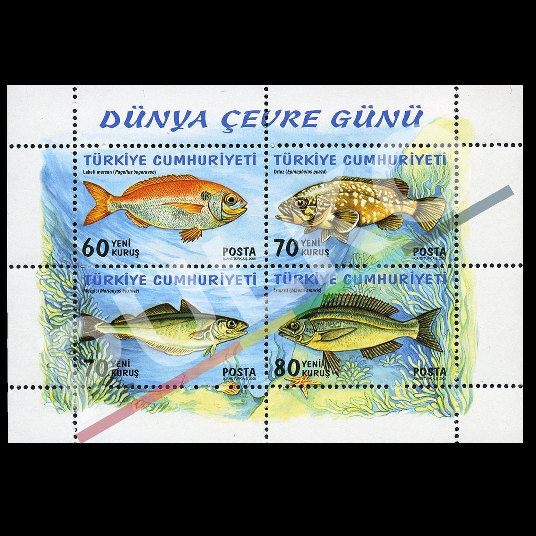 Dünya Çevre Günü (5 Haziran 2005) - Türkiye Cumhuriyeti Pul Koleksiyonu