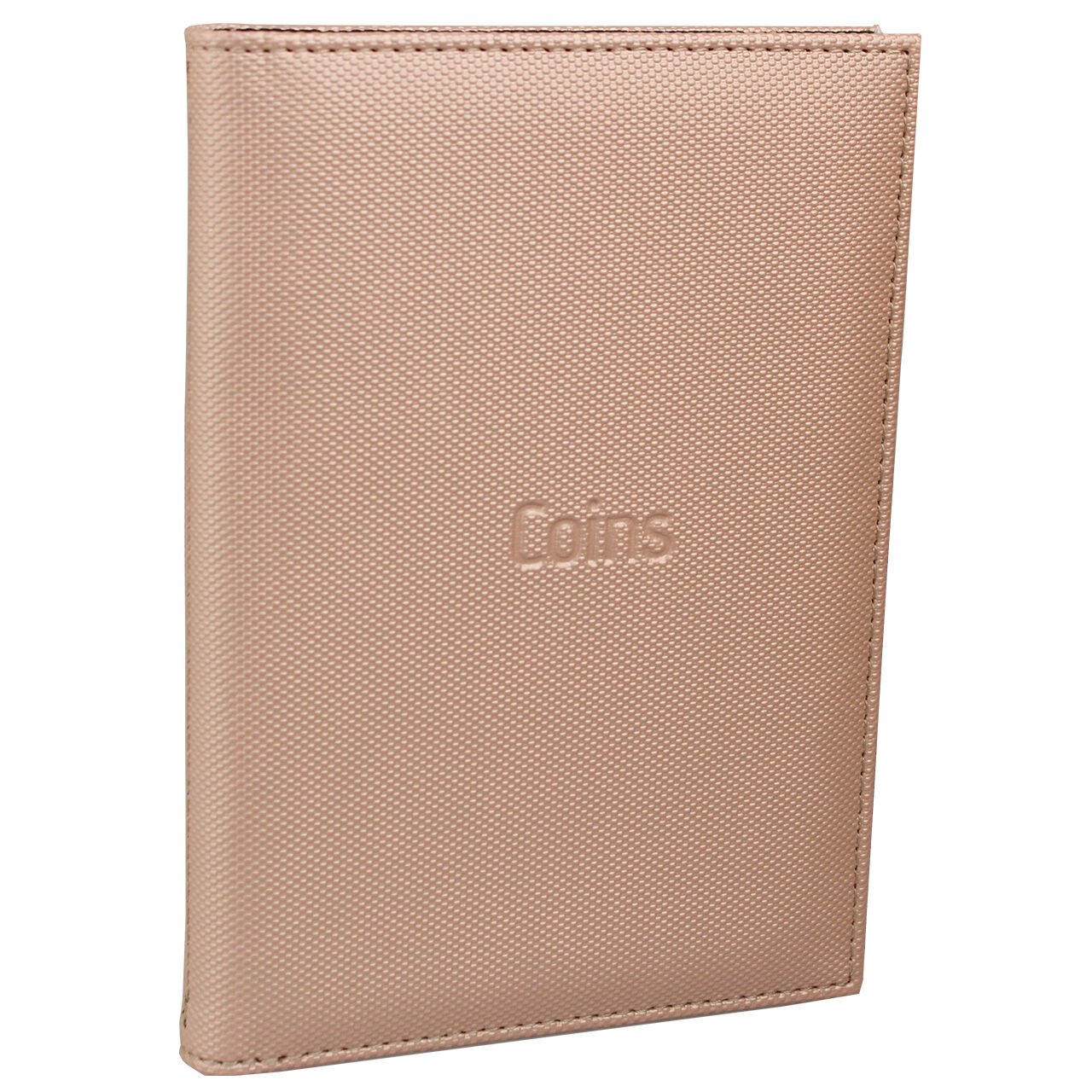 PULKO HistorY 1970 Madeni Para Metalik Seri Cep Albümü 96 (155x205), 8 Yaprak, Her Yaprakta 40mm Çapında 12 Cep'li, Toplamda 96 Adet Madeni Para Kapasiteli, Bronz