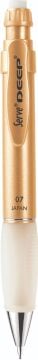 SERVE Deep Mekanik Kurşun Kalem Metalik Seri 0.7 mm (Uçlu Kalem), Metalik Altın (Asil Altın)