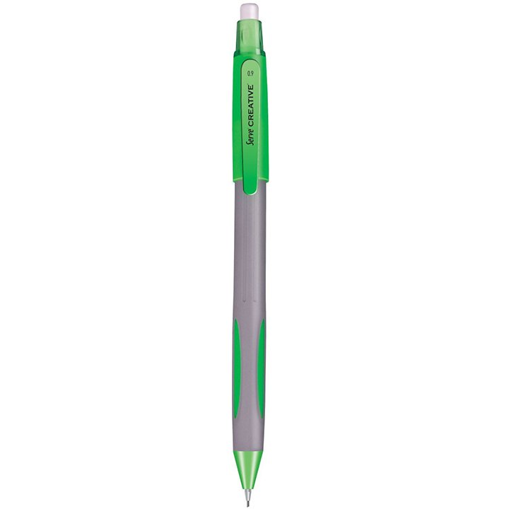 SERVE Creative Mekanik Kurşun Kalem 0.9 mm (Uçlu Kalem), Yeşil