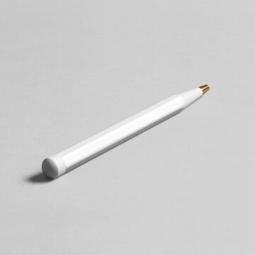 Leuchtturm1917 Drehgriffel Nr. 1, Siyah Mürekkepli Jel Kalem, Beyaz