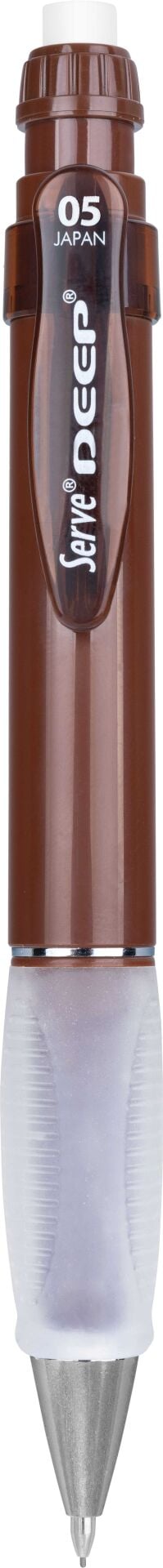 SERVE Deep Mekanik Kurşun Kalem 0.5 mm, Toprak Kahverengi