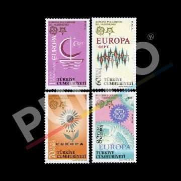 Avrupa Pullarının 50. Yıldönümü (15 Aralık 2005) - Türkiye Cumhuriyeti Pul Koleksiyonu