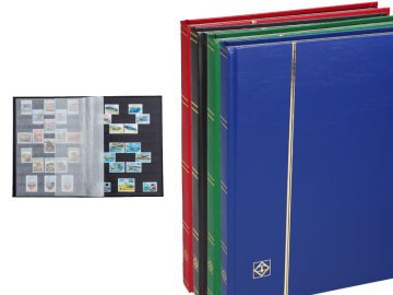 PULKO Philatelic Starter Pack (Leuchtturm W16 BASIC Stamp Editor, type 100 Pula, Pula Tong and Magnifier), Green - Space Research Stamps