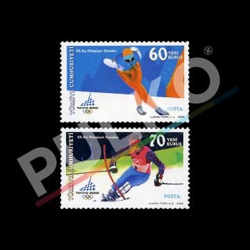 20. Kış Olimpiyat Oyunları (10 Şubat 2006) -Türkiye Cumhuriyeti Pul Koleksiyonu