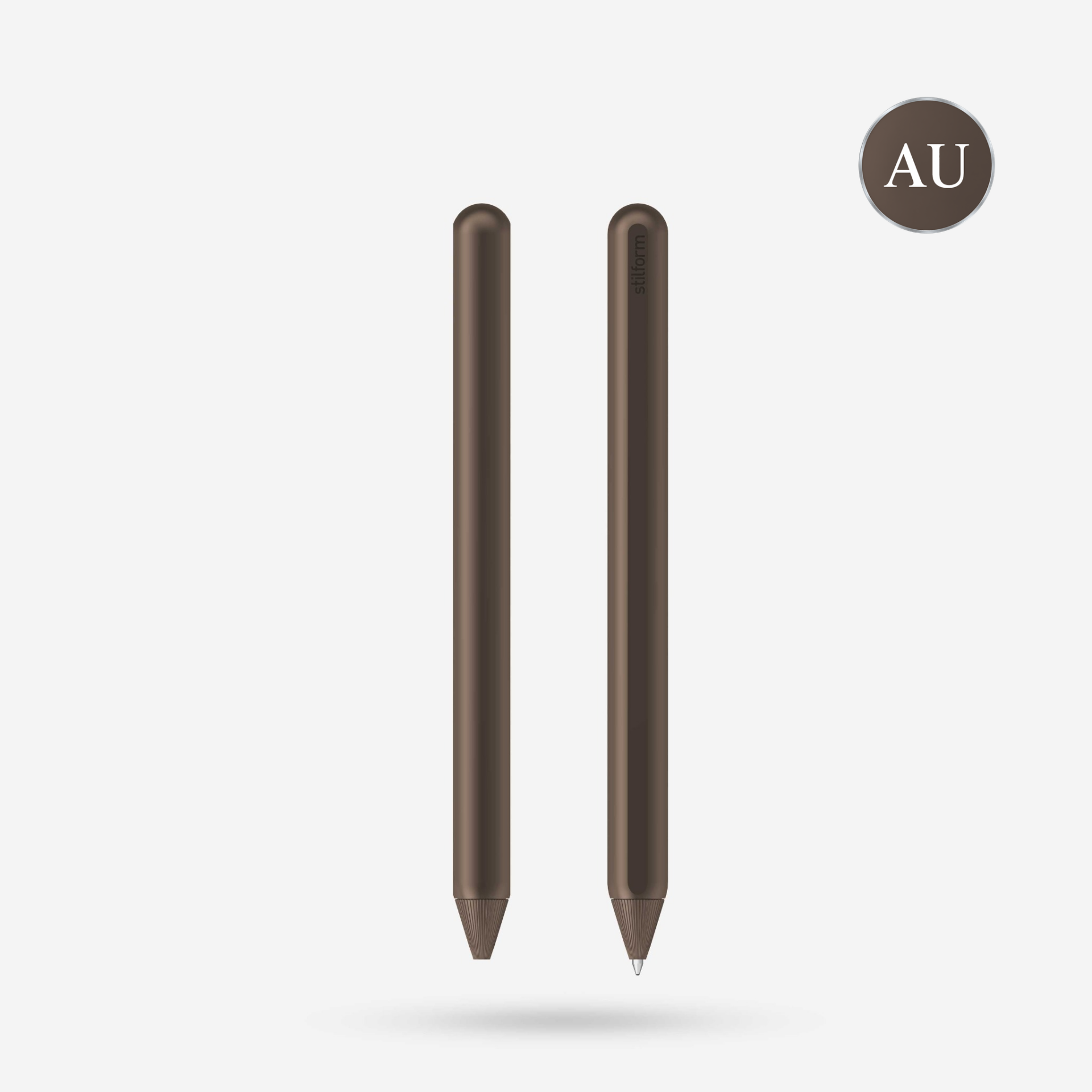 Stilform AEON Tükenmez Kalem Alüminyum Kasa, Walnut Brown