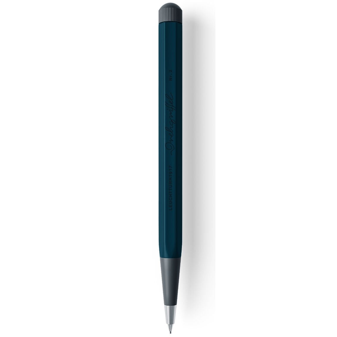Leuchtturm1917 Drehgriffel Nr. 2, Versatil (Uçlu) Kalem, 0.7 mm Uç, Derin Deniz
