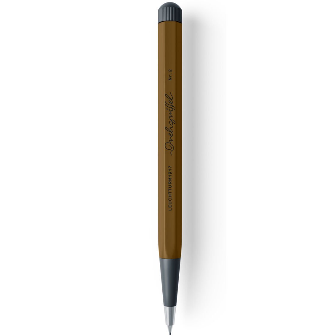Leuchtturm1917 Drehgriffel Nr. 2, Versatil (Uçlu) Kalem, 0.7 mm Uç, Baharat Kahvesi