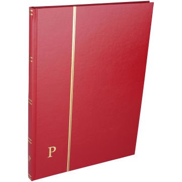 PULKO HistorY 1970 Pul Defteri Klasik, 8 Yaprak, 16 Sayfa, A4+, Beyaz Zemin, Kırmızı