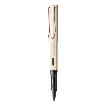 Lamy Lx Dolma Kalem, Alminyum Gövde, Paladyum Kaplama Metal Klips, Kapak-Kalem Tabanı Paladyum Kaplama, Parlak Siyah Uç, Paladyum, Bold (B) Uç
