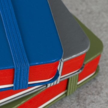 Leuchtturm1917 Orta Boy (A5) RED DOTS (Özel Seri) Not Defteri, Noktalı, Sert Kapak,