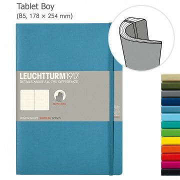 Leuchtturm1917 Not Defteri Tablet Boy (B5), Yumuşak Kapak, 123 Numaralandırılmış Sayfa,