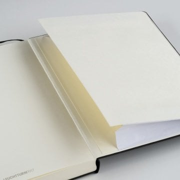 Leuchtturm1917 Cahier Moyen (A5), Couverture Souple, 121 Pages Numérotées, Cerise - Points
