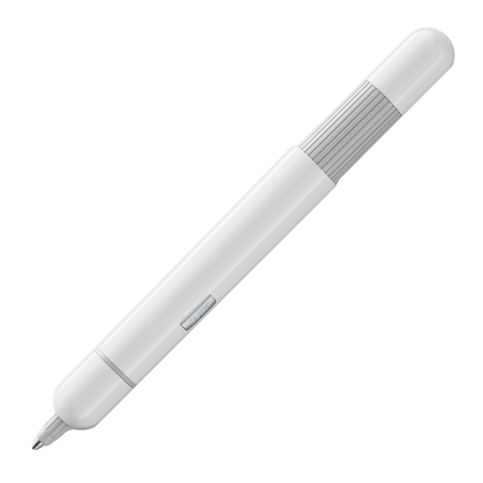 Lamy Pico Tükenmez Kalem, Lake Gövde, Basma Mekanizmalı, Cep Kalemi, Parlak Beyaz
