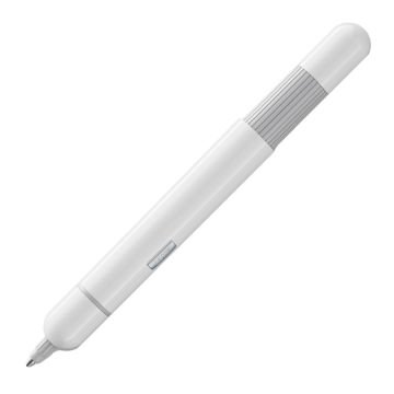Lamy Pico Tükenmez Kalem, Lake Gövde, Basma Mekanizmalı, Cep Kalemi, Parlak Beyaz