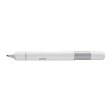 Lamy Pico Tükenmez Kalem, Lake Gövde, Basma Mekanizmalı, Cep Kalemi, Parlak Beyaz