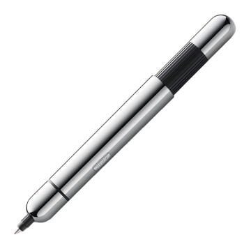 Lamy Pico Tükenmez Kalem, Parlak Krom Gövde, Basma Mekanizmalı, Cep Kalemi, Gümüş