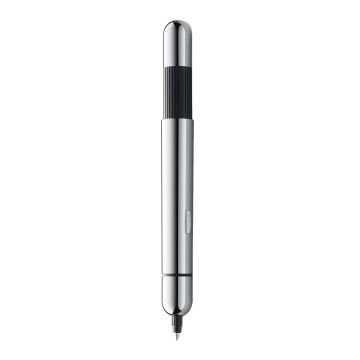 Lamy Pico Tükenmez Kalem, Parlak Krom Gövde, Basma Mekanizmalı, Cep Kalemi, Gümüş