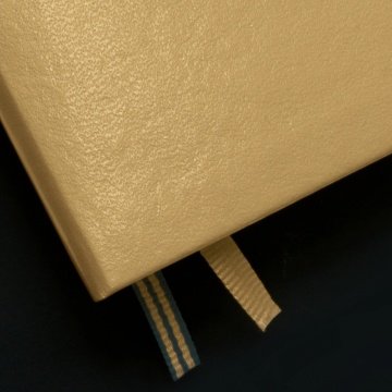 Leuchtturm1917 Cell Size (A6) Metallic (Special Series), Note Book, Hard Cover, Stripe - Copper