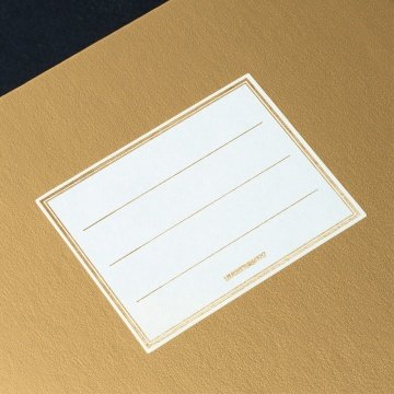 Leuchtturm1917 Cell Size (A6) Metallic (Special Series), Note Book, Hard Cover, Stripe - Copper