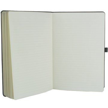 PULKO Notebook Not Defteri, (16X24CM), Termo Deri, 224 Sayfa, Çizgili, 041, Kırmızı