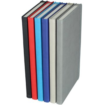 PULKO Notebook Not Defteri, (16X24CM), Termo Deri, 224 Sayfa, Çizgili, 041, Siyah