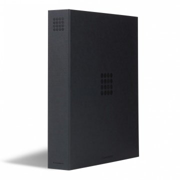 Leuchtturm GRANDE Pur, Kasetsiz Klasör (325x280x55mm) (Pul, Madeni Para, Kağıt Para, Zarf, Efemera Koleksiyonlarınız için idealdir), Siyah Kapak (Ref. No. : 359 521)