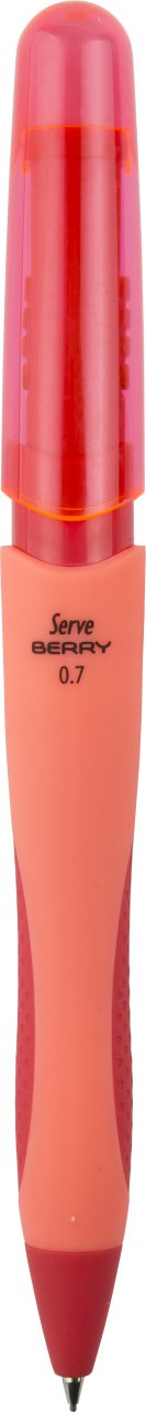 SERVE Berry Mekanik Kurşun Kalem 0.7 (Uçlu Kalem), Kırmızı