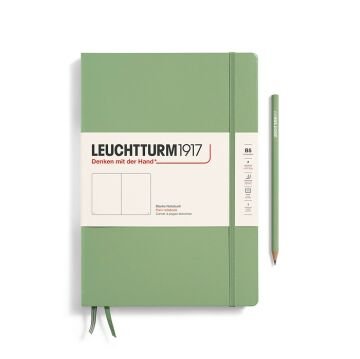 Leuchtturm1917 Not Defteri Tablet Boy (B5), Sert Kapak, 219 Numaralandırılmış Sayfa Ada Çayı - Düz