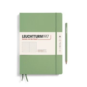 Leuchtturm1917 Not Defteri Tablet Boy (B5), Sert Kapak, 219 Numaralandırılmış Sayfa Ada Çayı - Noktalı