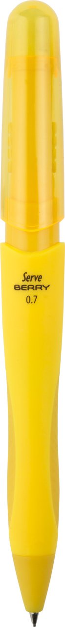 SERVE Berry Mekanik Kurşun Kalem 0.7 (Uçlu Kalem), Sarı