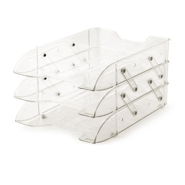 MAS 1803 Document Shelf, Movable 3-Tier (Hinged)