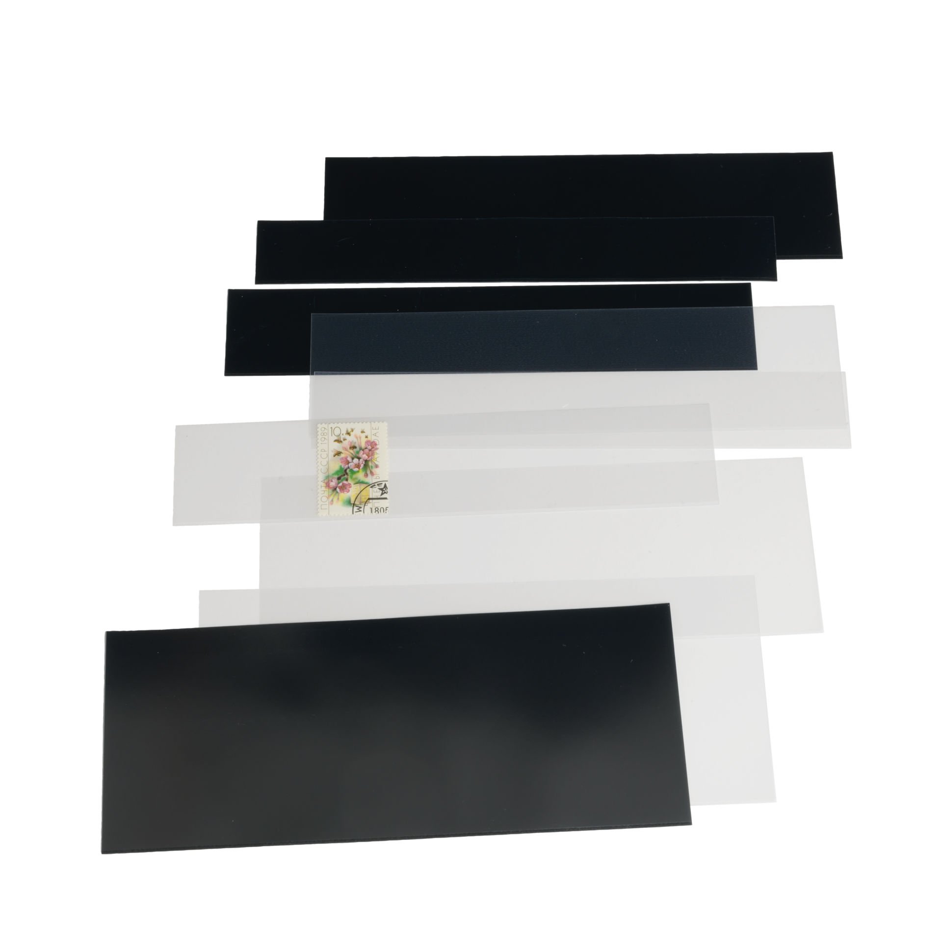 Leuchtturm HAWID Karma Paket, 500 Adet Şerit (217 x 26 - 160 mm),