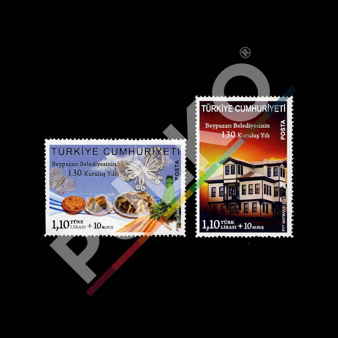 Beypazarı Belediyesi'nin 130. Yılı (29 Mayıs 2013) - Türkiye Cumhuriyeti Pul Koleksiyonu