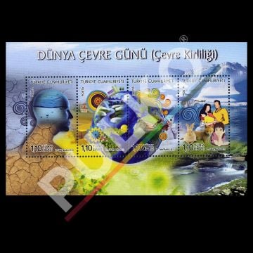 Dünya Çevre Günü (5 Haziran 2013) - Türkiye Cumhuriyeti Pul Koleksiyonu