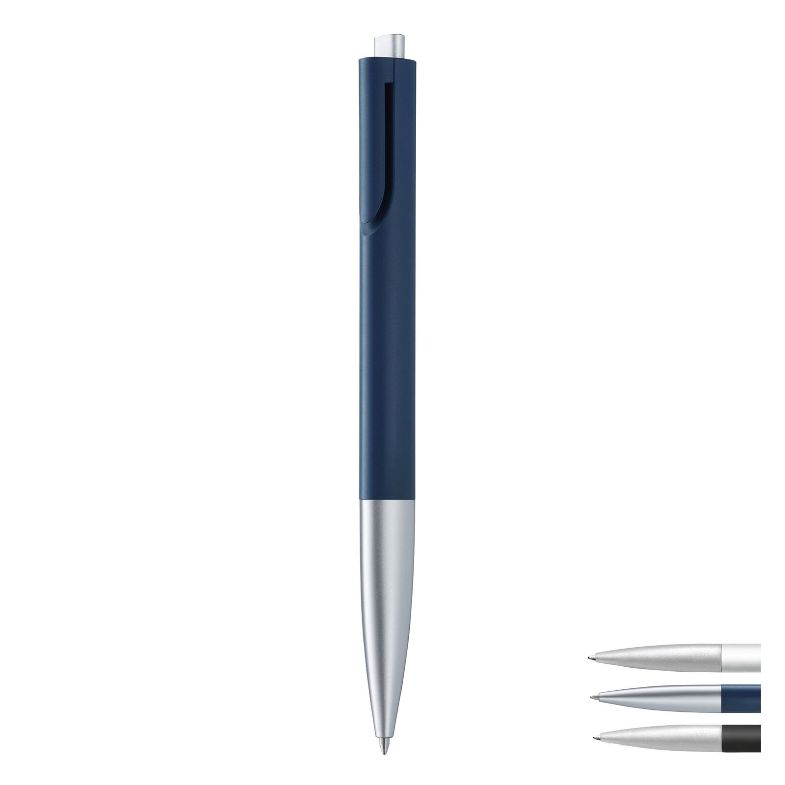 Lamy Noto Tükenmez Kalem, Metalik Gri Plastik Gövde,