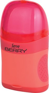 SERVE Berry Silgili Kalemtıraş Kırmızı