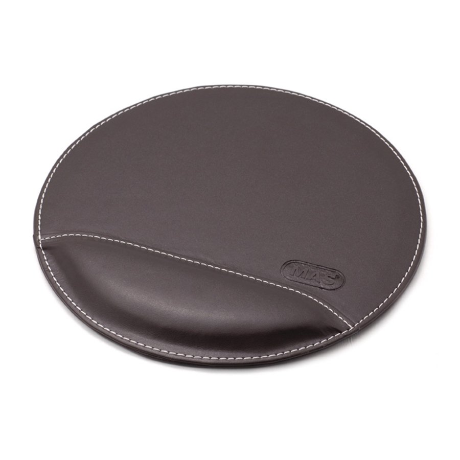 MAS 3816 Suni Deri Mouse Pad, Kahverengi