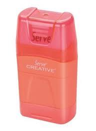 SERVE Creative Silgili Kalemtıraş Kırmızı