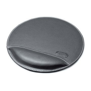 MAS 3816 Suni Deri Mouse Pad, Siyah